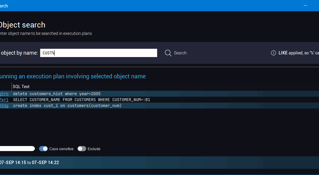 Object search