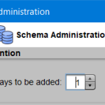 Replay schema administration